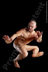 Nude Man White Hyper angle poses Realistic